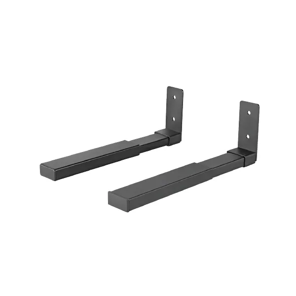 SOPORTE DE PARED PARA BARRA DE SONIDO*ENTRE 7" A 11,5" CARGA MÁXIMA: 13 KG (29 LBS) RANGO DE PROFUNDIDAD: 18-29 CM (7,1-11,4") RANGO DE GIRATORIO: +45°