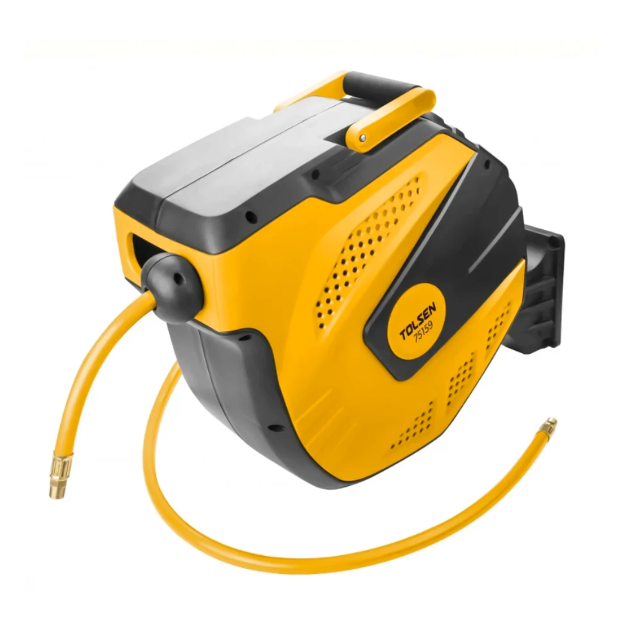 ENROLLADOR AUTOMÁTICO DE MANGUERA  (INDUSTRIAL) - PRESION TRABAJO 10BAR-150 PSI, CONEXION DE LA MANGUERA 1/4" ROSCA MACHO BSPT