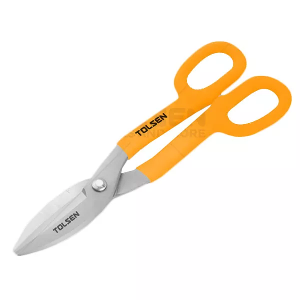 TIJERA DE HOJAL - TAMAÑO 10", DE ACERO FORJADO. SIRVE PARA CORTAR CALAMINA CORRUGADA