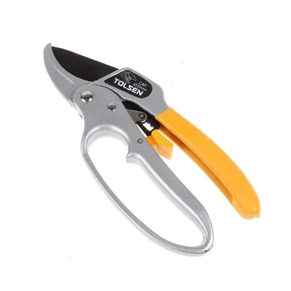 TIJERA DE PODAR CON CUERPO DE ALUMINIO  CUCHILLA DE 65MN, REVESTIMIENTO DE TEFLON, MEDIDAS: 200 MM, 8?