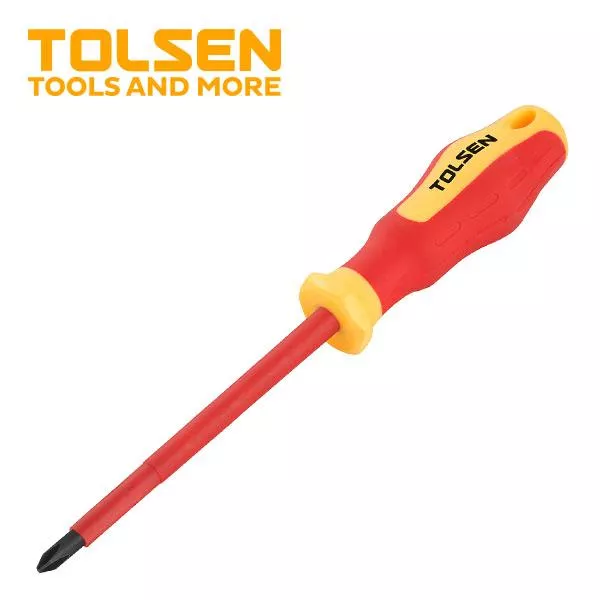 DESATORNILLADOR ESTRELLA  AISLANTE DE ELECTRICIDAD 1000V - MATERIAL DE ACERO DE VANADIO CROMADO NEGRO MAGNETIZADO CON CERTIFICACION DVE/GS NORMA EN60900