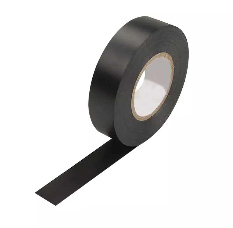 CINTA AISLANTE PVC COLOR NEGRO - LONGITUD DE 9.15M. PAQUETE DE 10 UNIDADES