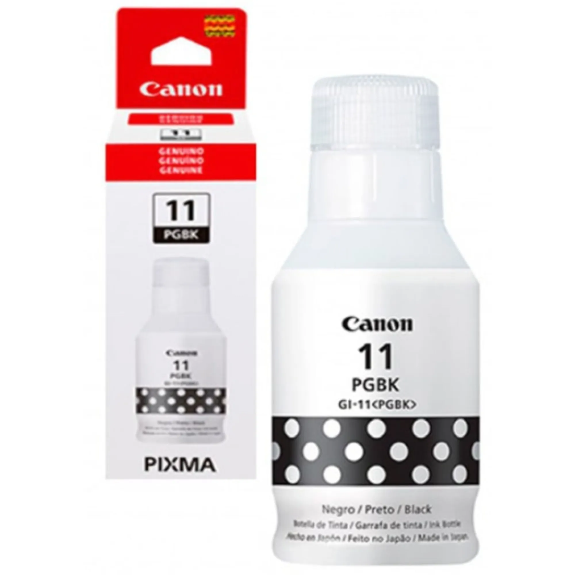TINTA GI-11 CANON COLOR NEGRO*BOTELLA DE 135ml*COMPATIBLE CON PIXMA G2160