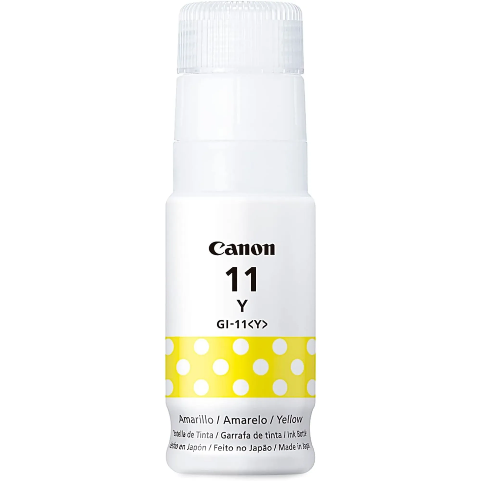 TINTA GI-11 CANON COLOR AMARILLO*BOTELLA DE 70ml*COMPATIBLE CON PIXMA G2160
