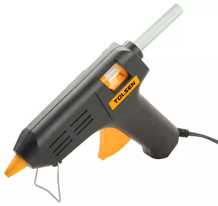 PISTOLA PARA SILICONA  - POTENCIA DE 15W,  INCLUYE 2 UNID DE SILICONA