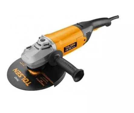 AMOLADORA  ANGULAR 9" -  POTENCIA DE ENTRADA 2400W, DIAMETRO DEL DISCO 230 MM,  VELOCIDAD SIN CARGA 6000R/MIN, FRECUENCIA 50HZ. APROBADO POR GS/CE