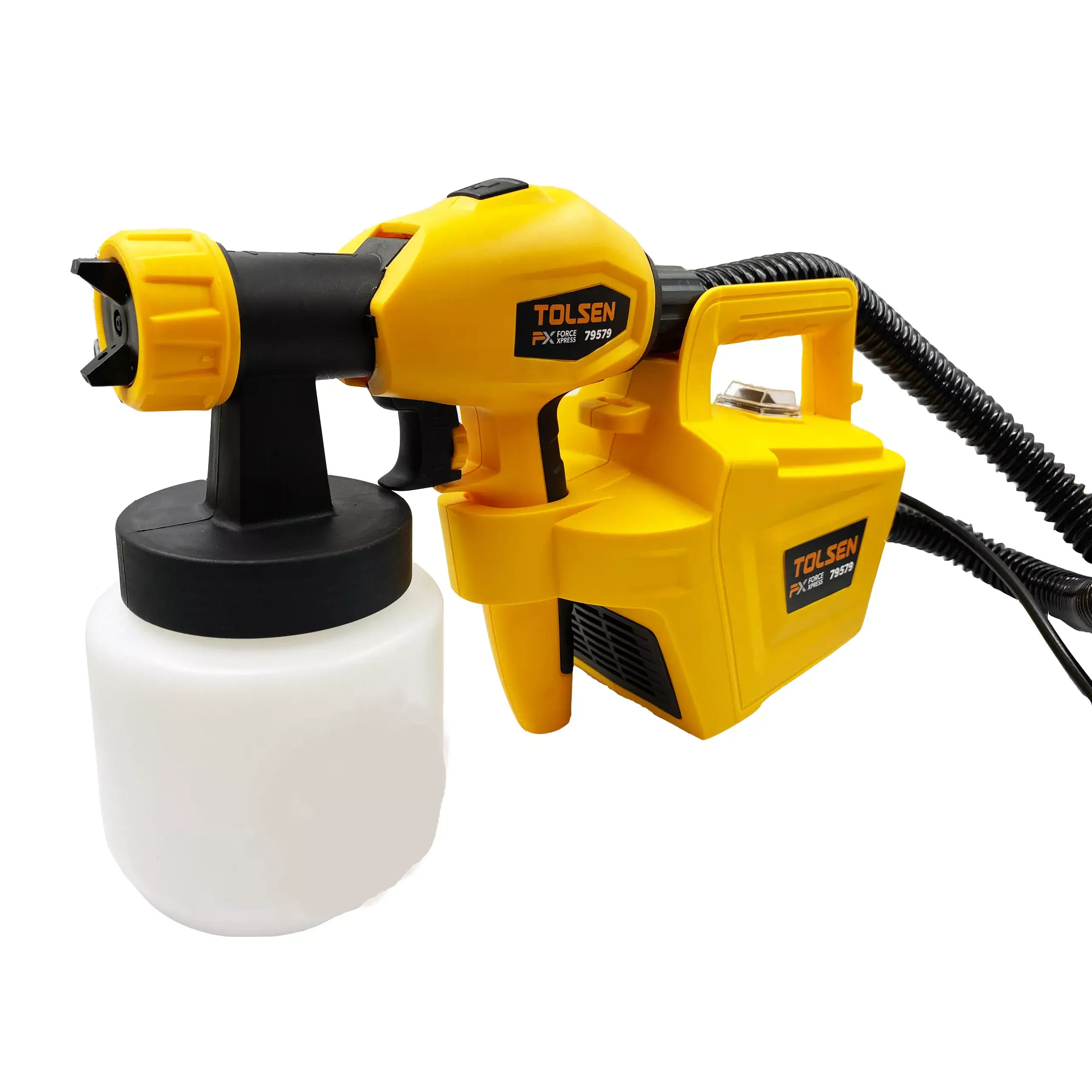 PISTOLA DE PINTAR 650W - CAPACIDAD DE TANQUE 800ML, ACCESORIOS: 1 PZA DE CINTURON DE HOMBRO, 1 PZA DE PIN DE LIMPIEZA, 1 PZA DE BOQUILLA DE 2,6MM