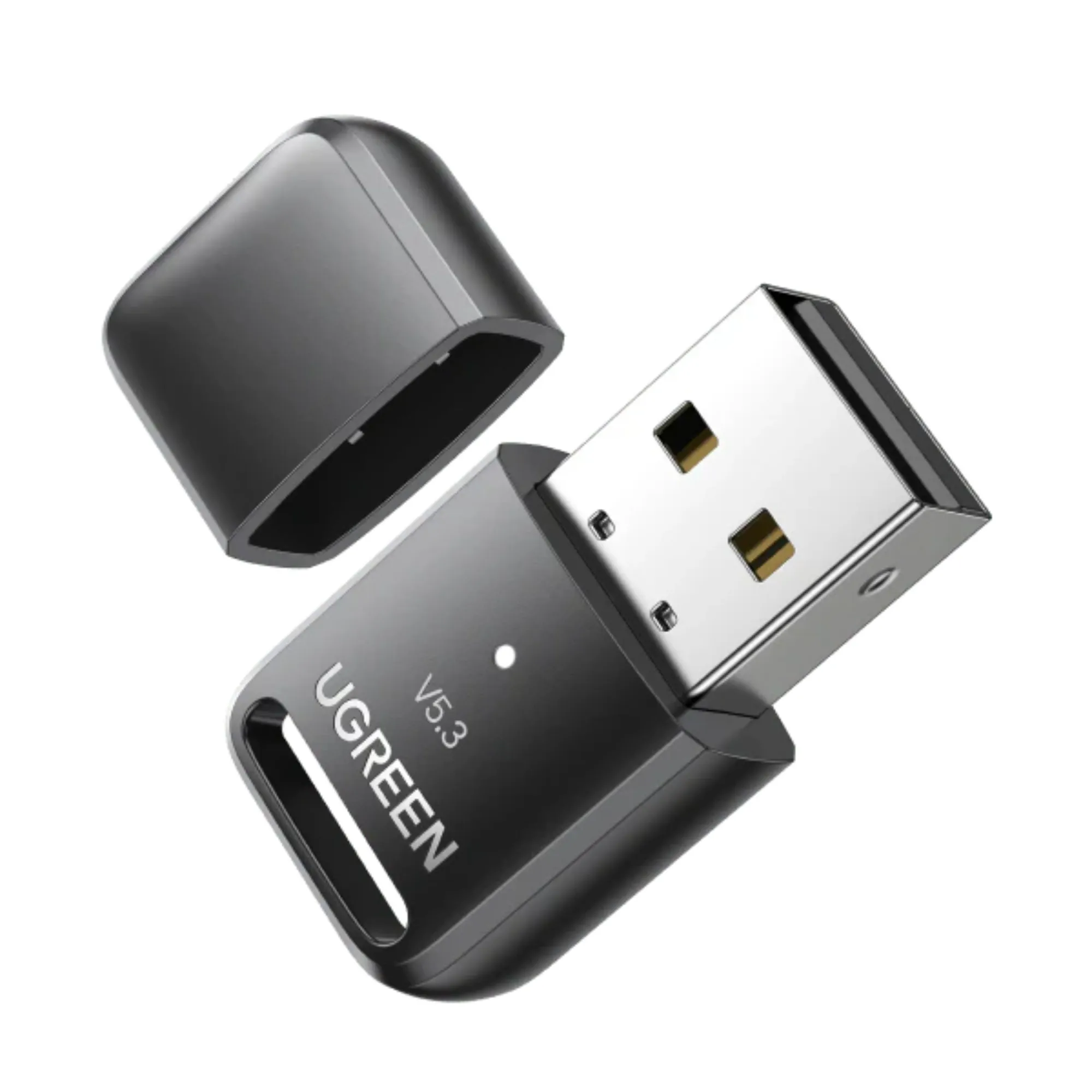 ADAPTADOR USB BLUETOOTH 5.3*VERSION 5.3 BR+EDR,BLE*SOPORTA 7 DISPOSITIVOS EN SIMULTANEO*ALCANCE DE 20M SIN OBSTACULOS*INDICADOR LED