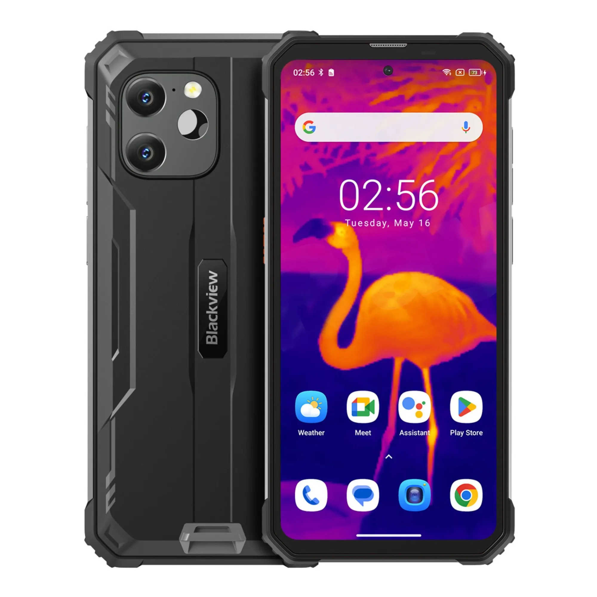 SMARTPHONE CON CAMARA TERMICA*PANTALLA IPS FHD+ 6,5"*CAMARA FRONTAL 16MP/TRASERA 64/5MP*8GB RAM /256 ROM LPDDR4X+UFS*BATERIA 10.000mAh