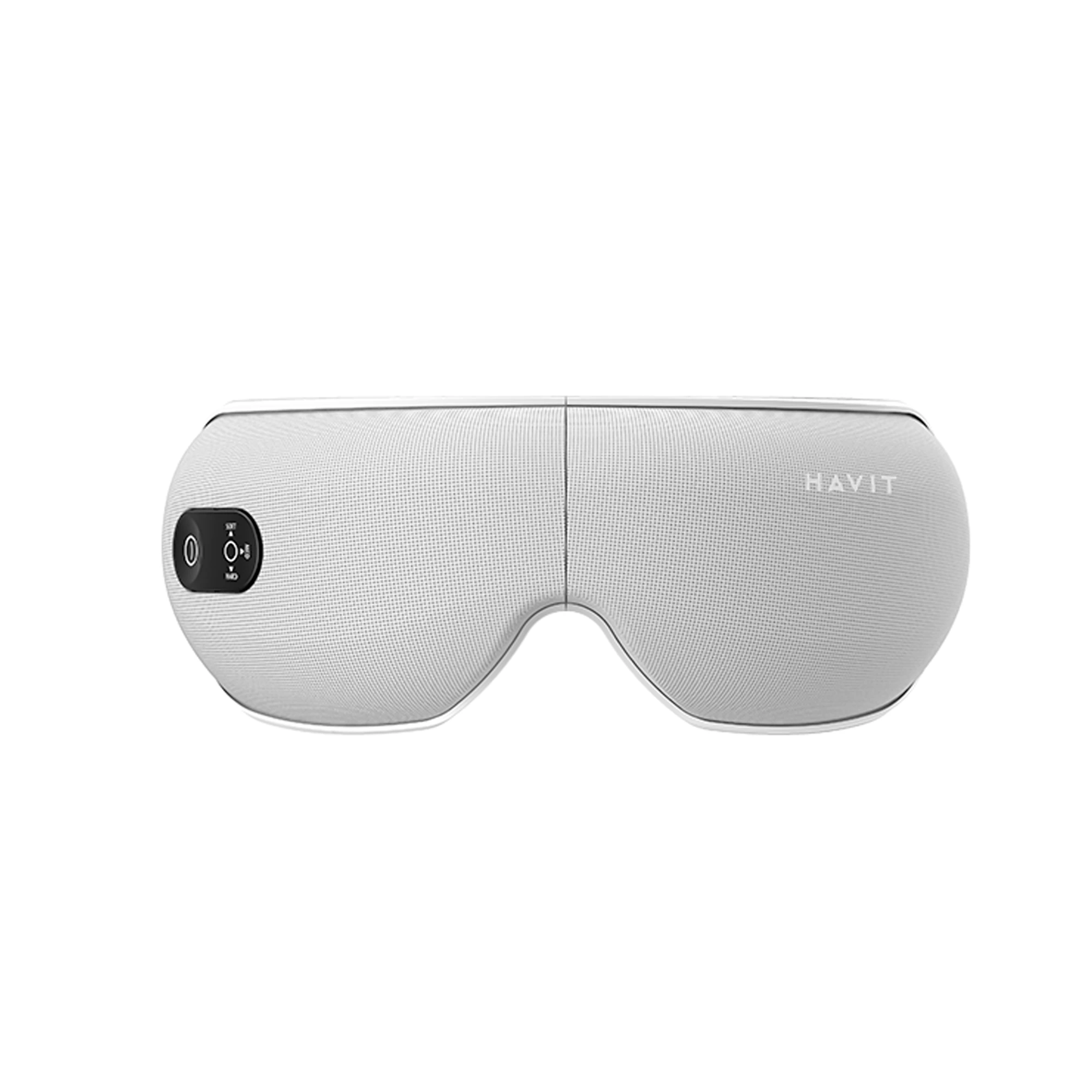 MASAJEADOR DE OJOS*COMPRESION DE AIRE CON TERAPIA DE CALOR*MUSICA BLUETOOTH*DISEÑO PLEGABLE*BAJO NIVEL DE RUIDO*1200mAh CON AUTONOMIA DE 1.5Hr