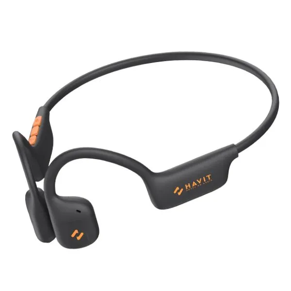 AUDIFONOS POR CONDUCCION DE AIRE NEGRO*BLUETOOTH V5.3*12HR DE BATERIA*PUERTO DE CARGA TIPO C*