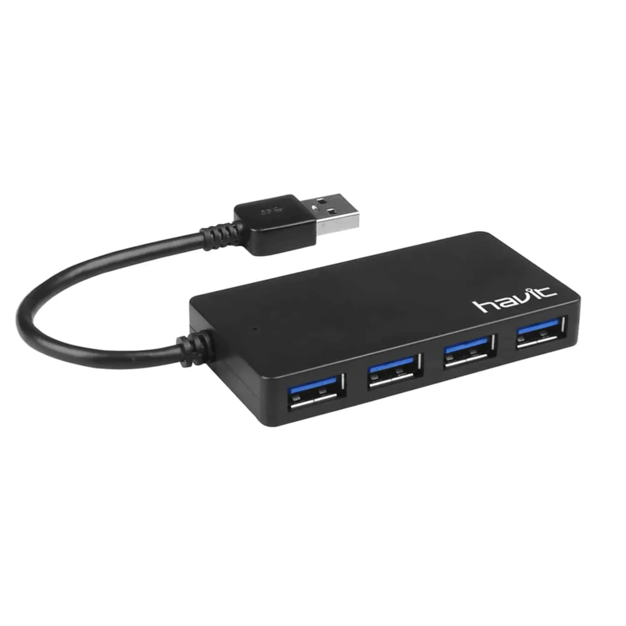 HUB USB 3.0 4 PUERTOS*CONEXION USB-A*INDICADOR DE FUNCIONAMIENTO LED AZUL