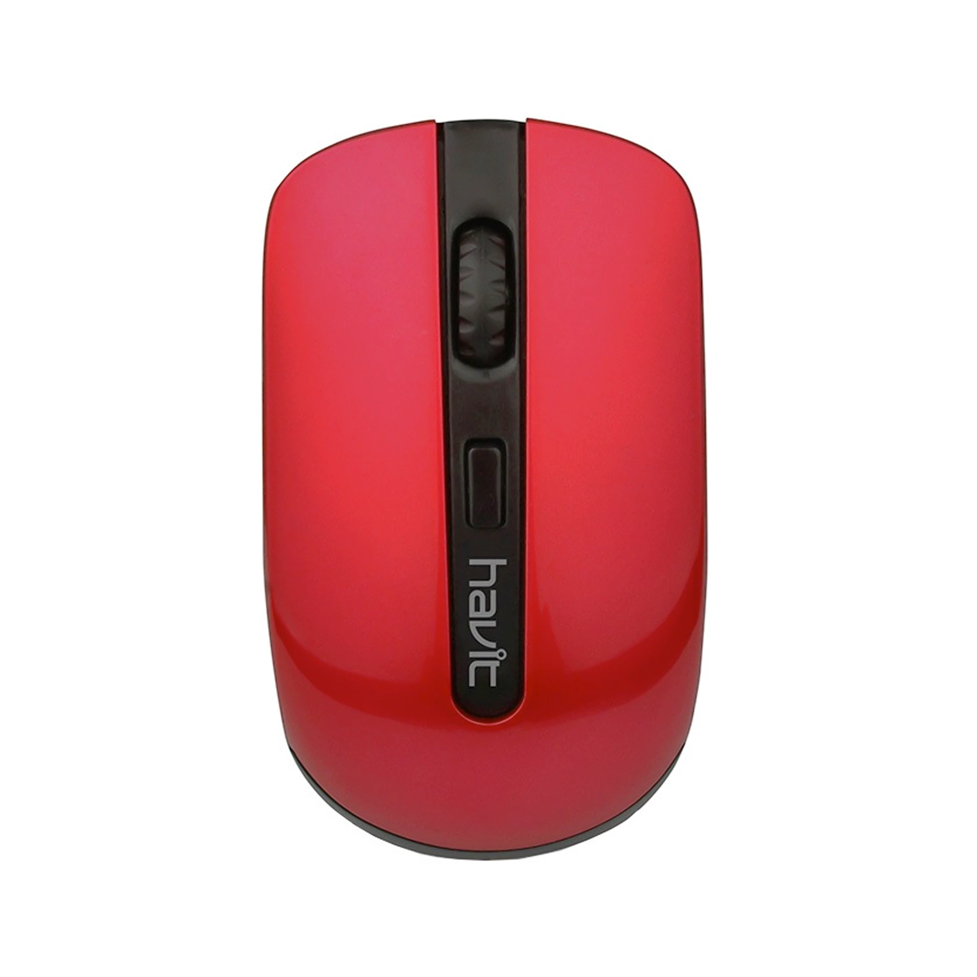 MOUSE INALAMBRICO USB*FRECUENCIA  2.4 GHZ*ALCANCE 8 M*RESOLUCION HASTA 1600 DPI*4 TECLAS*COLOR NEGRO/ROJO