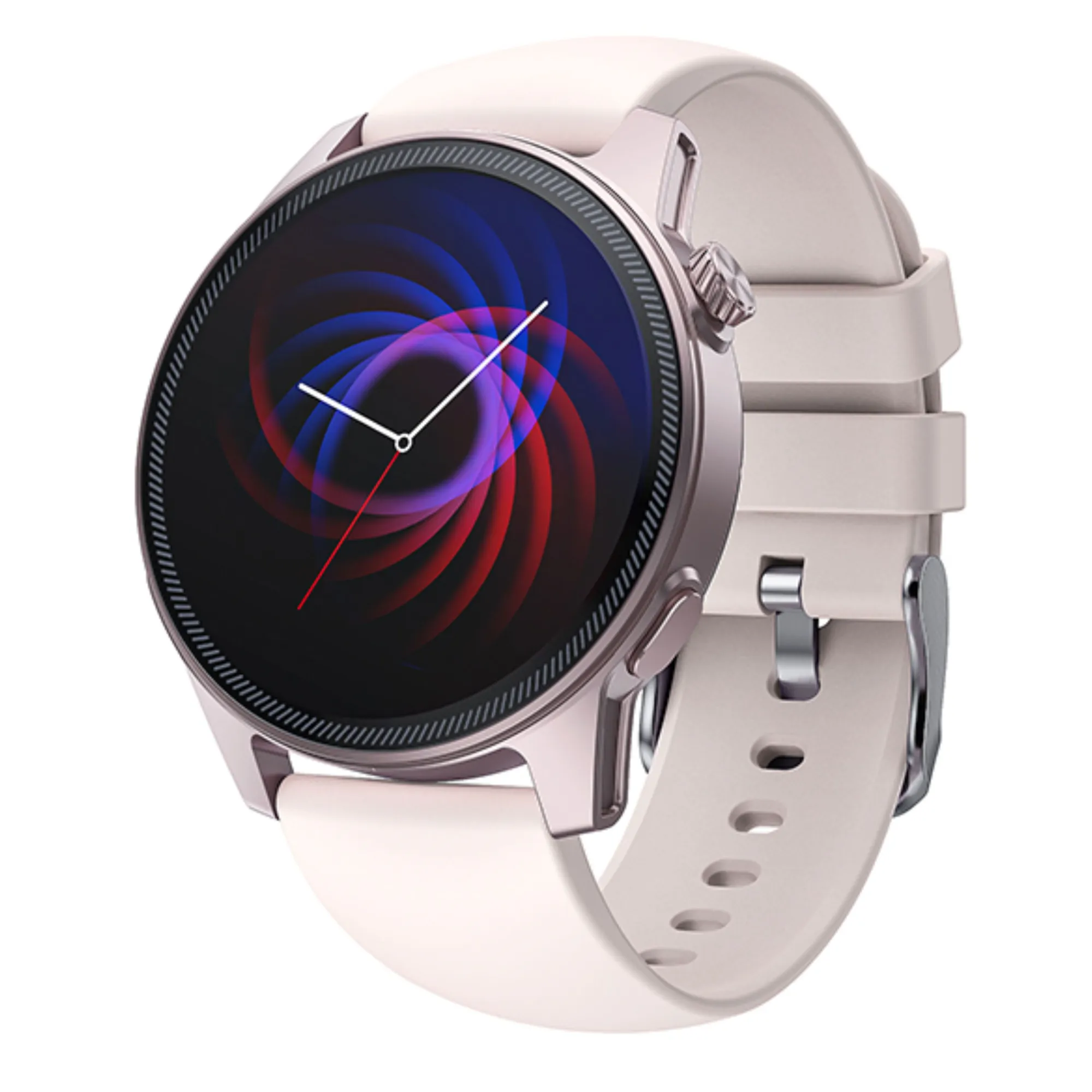 SMART WATCH ROSA IP68*REALIZA Y RESPONDE LLAMADAS*MONITOREO DE SUEÑO Y SALUD*SEGUIMIENTO DE DEPORTES*PANTALLA CIRCULAR