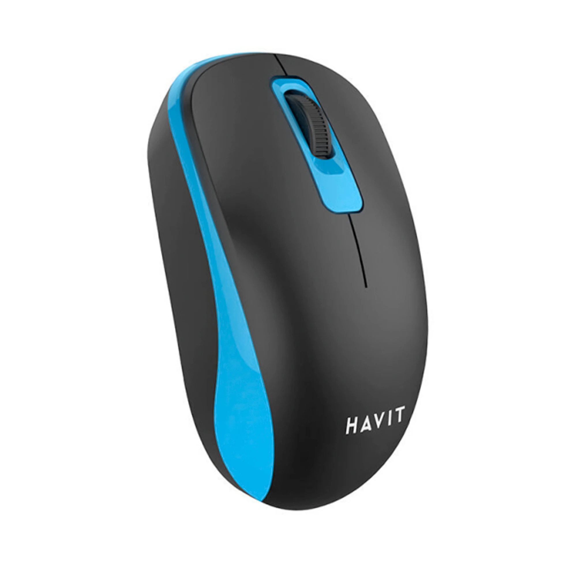 MOUSE USB INALAMBRICO NEGRO/AZUL*FRECUENCIA  2.4 GHZ*ALCANCE 8 M*RESOLUCION 1200 DPI*3 TECLAS*COLOR NEGRO/ROJO