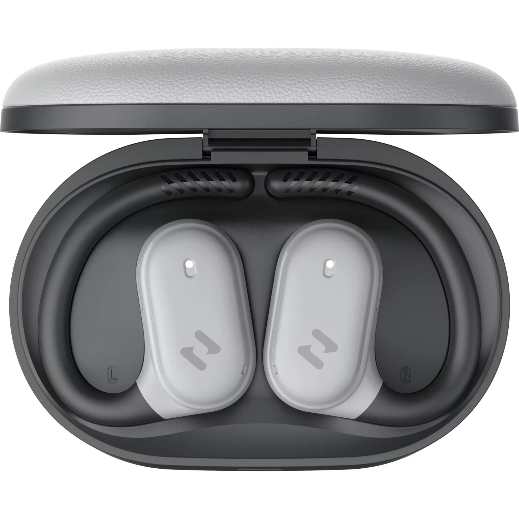 AURICULARES TWS DE OIDO ABIERTO NEGRO*RESISTENCIA IPX5 AL AGUA Y SUDOR*64HRS DE BATERIA CON ESTUCHE DE CARGA*8,5HR DE BATERIA INTERNA*ENC REDUCCION DE RUIDO AMB