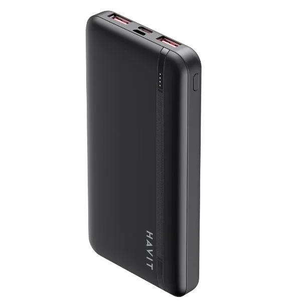 BATERIA PORTATIL 10000mAh NEGRO*Input: 
Micro Input: DC5V/2.0A, 9V/2.0A (18W) Type-C Input: DC5V/2.4A;9V/2.0A;12V/1.5A(18W) Output:Type-C Output: DC5V/2.