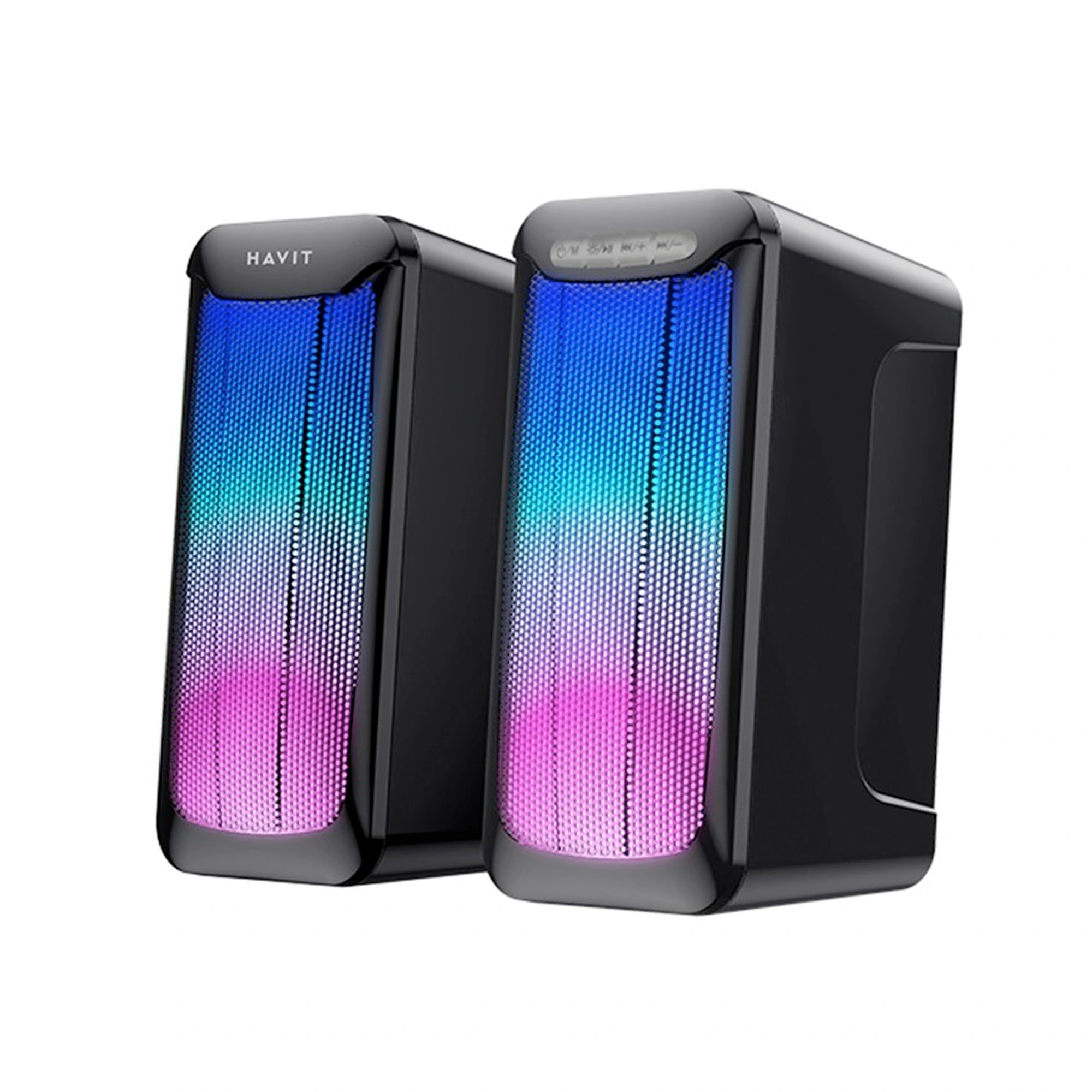 ALTAVOZ LED RGB 2.0*BLUETOOTH V5.0*POTENCIA 5W*2*USB 5V + 3.5mm