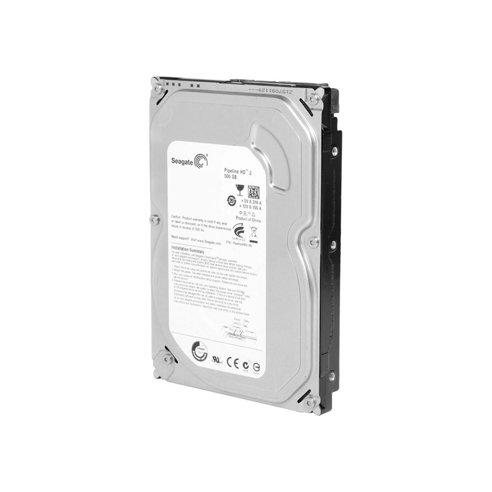 DISCO DURO NEW PULL 500GB SEAGATE*RPM 5900 *BUFFER CACHE 16MB **SATA III *DE BAJO CONSUMO Y SILENCIOSA *3.5"*RE EMPAQUETADO