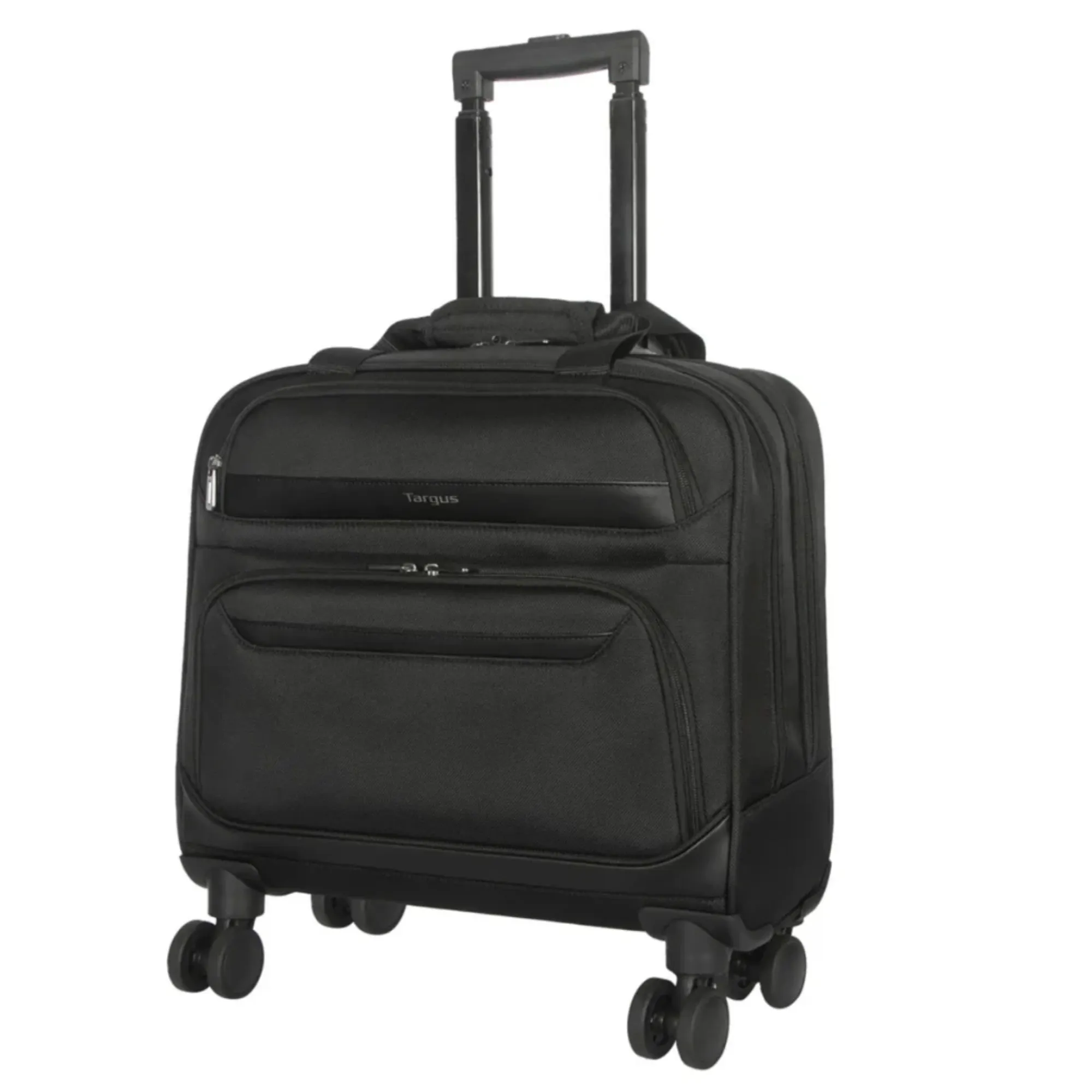 MALETIN RODANTE 16" TRANSIT*EXTERIOR POLIESTER RESISTENTE PARA VIAJES*4 RUEDAS MULTIDIRECCIONALES SILENCIOSAS*ASAS TELESCOPICA RETRACTIL*CORREA PASANTE TROLLEY