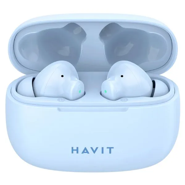 AURICULARES INALAMBRICOS ESTEREO AZUL*TAMAÑO COMPACTO*CONTROL TACTIL*LLAMADAS NITIDAS*GRAVES POTENTES