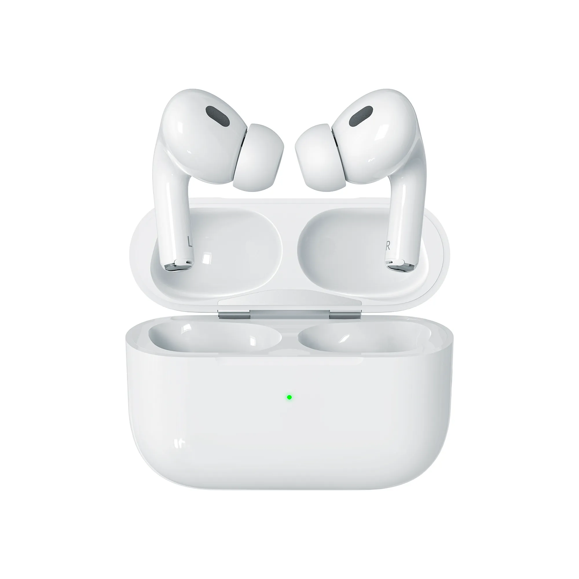 AUDÍFONOS INALÁMBRICOS BLANCOS*BT V5.2*COMPATIBLE CON INDICADOR DE POTENCIA iOS*ALCANCE 10MT