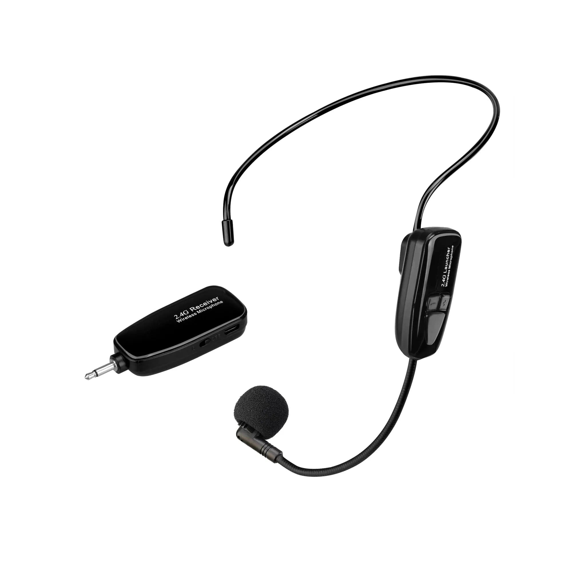 MICROFONO PARA CONFERENCIAS, INALAMBRICO DE 2,4GHZ, POTENCIA DE 10DB, DISTANCIA HASTA 50MTS MAX, 8HRS DE FUNCIONAMIENTO, INCLUYE ADAPTADOR TRS Y TRANSMISOR.