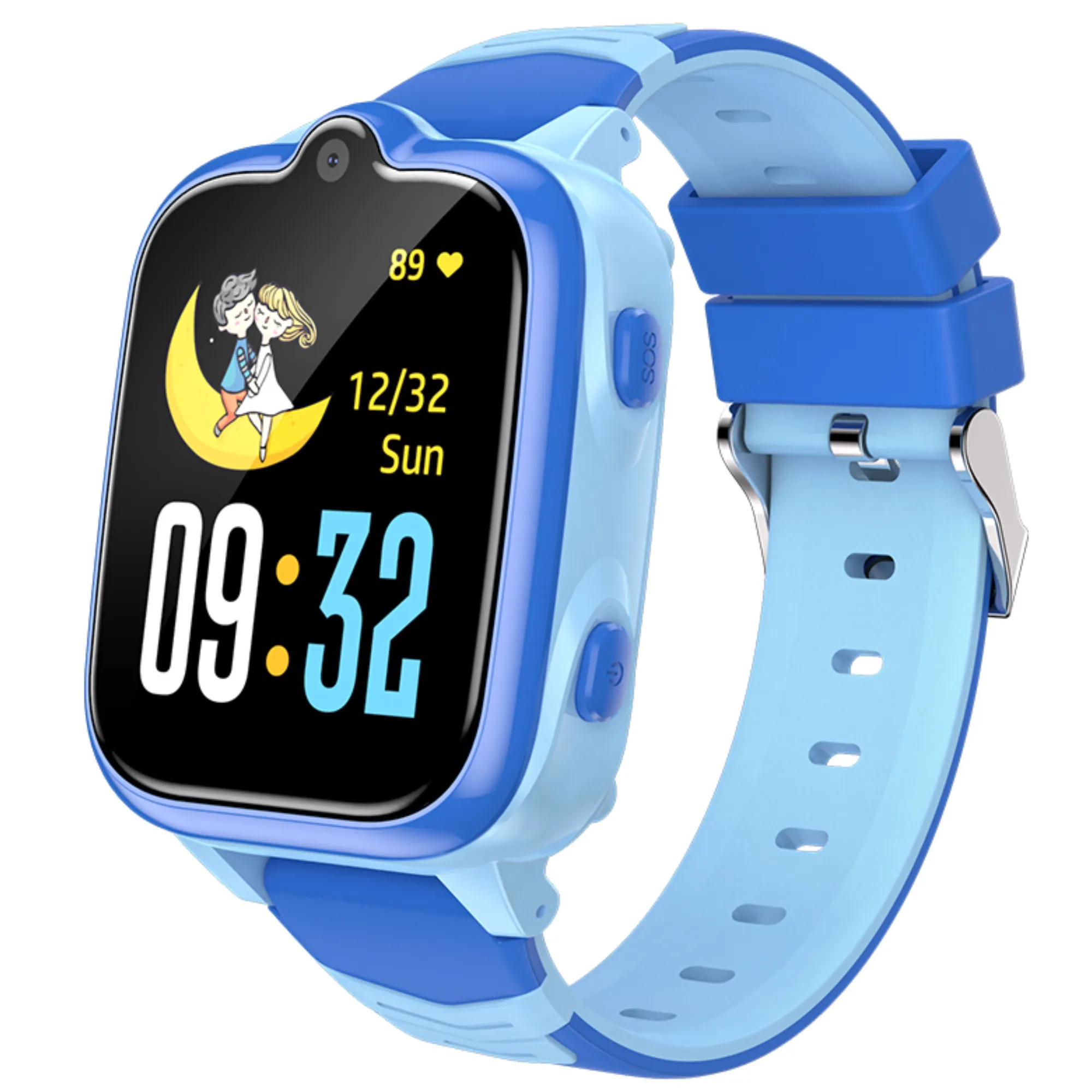 RELOJ GPS CON CAMARA PARA NIÑOS*1GB RAM / 8GB ROM*PANTALLA 1,83" 680mAh 2-3 DIAS DE BATERIA*AZUL